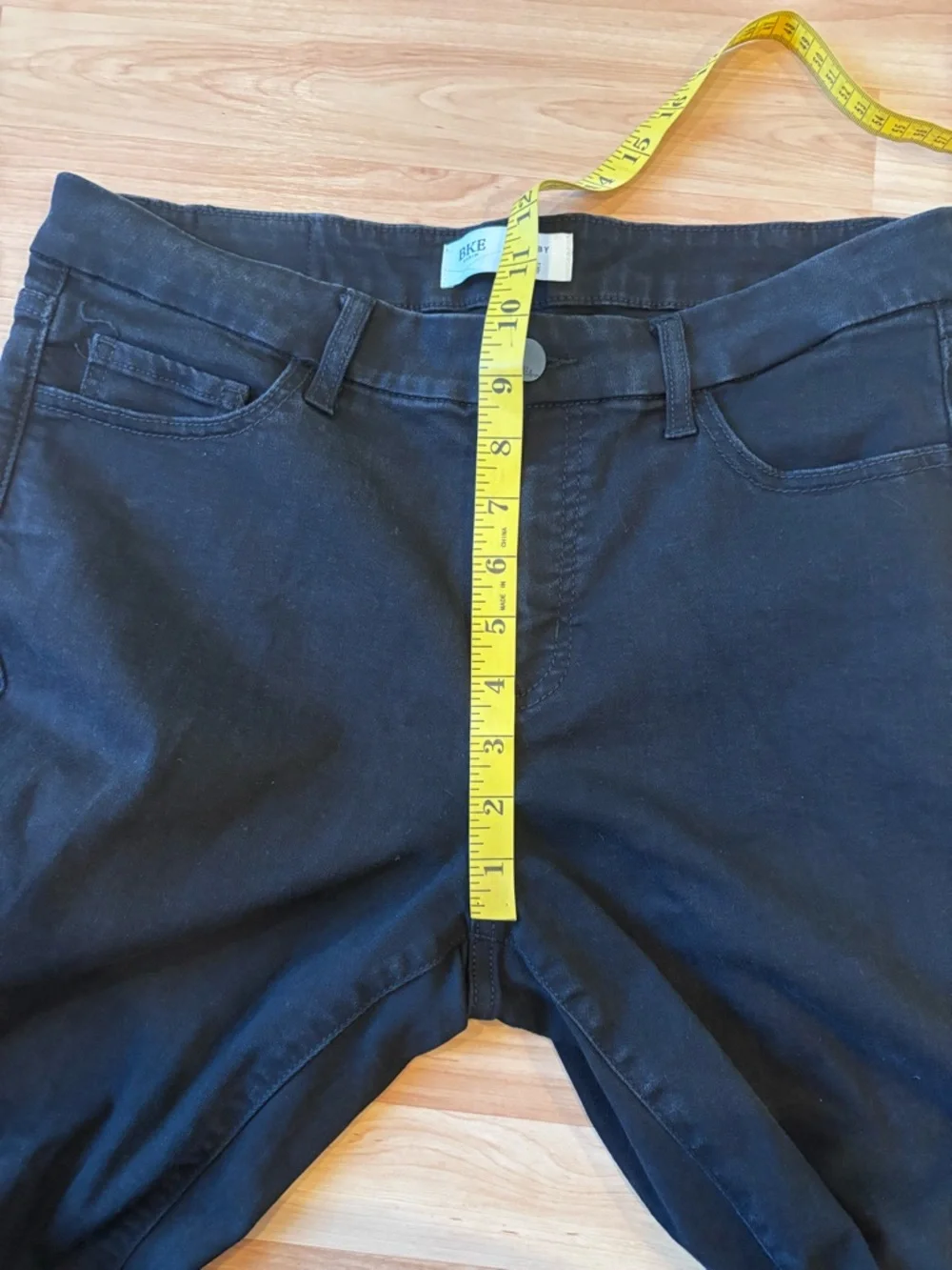 BKE Gabby Black High-Rise Bootcut Jeans - Picture 5 of 8
